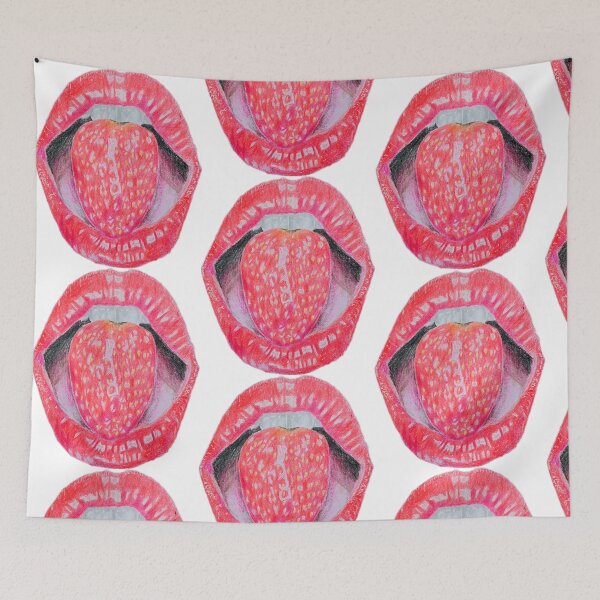 Item preview, Red lips designed and sold by bubee.