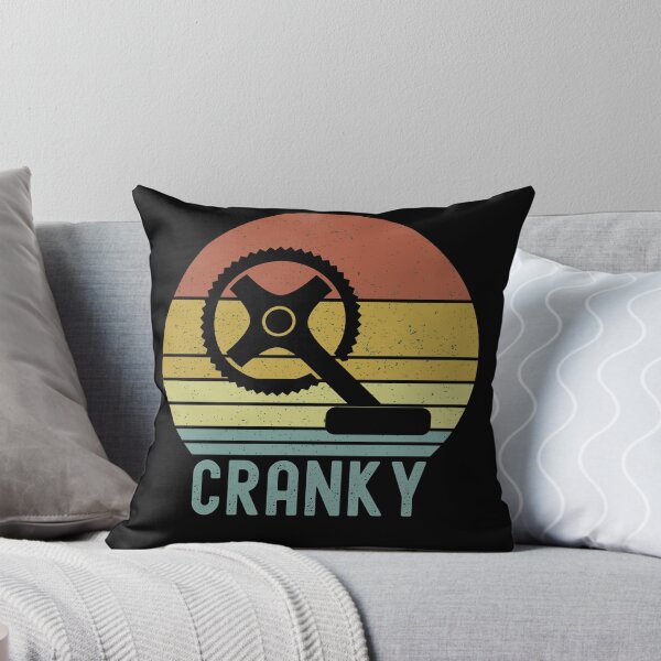Item preview, Cranky Funny Bicycle Cyclist MTB Mountain Biker designed and sold by ExpressWayFour.