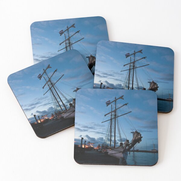 Item preview, Tall Ship docked for the night designed and sold by Violaman.