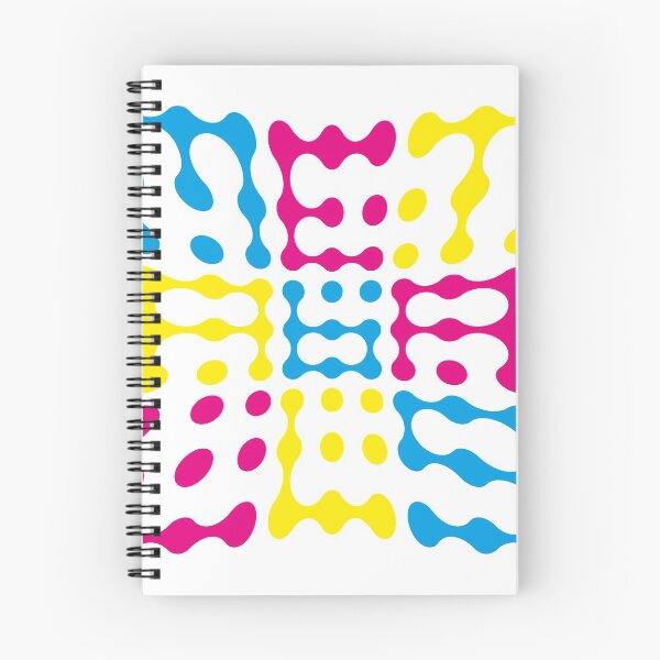 Item preview, Warped Metaballs Typography (CMY) designed and sold by John Uttley.