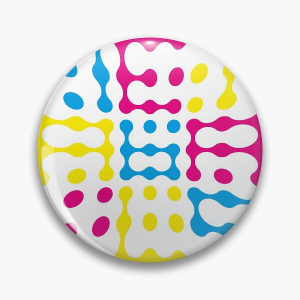 Item preview, Warped Metaballs Typography (CMY) designed and sold by John Uttley.