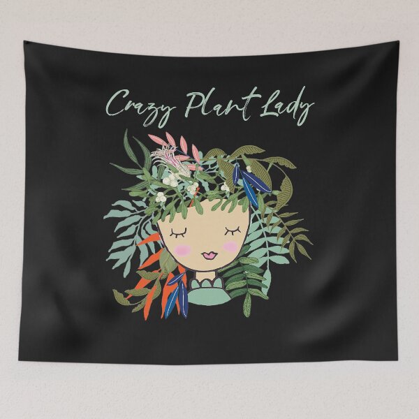 Item preview, Crazy Plant Lady, Green Thumb, Green Earth, Eco friendly  designed and sold by ralphieglenden.