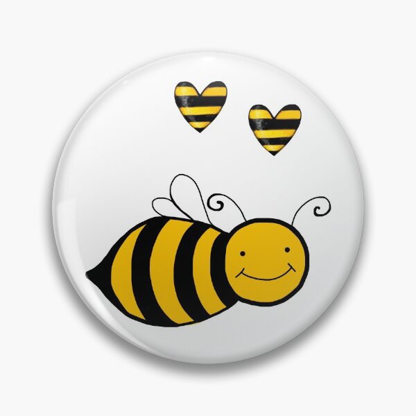 Item preview, Creative Bee with Heart. Funny Striped. designed and sold by ZheltakovaIana.