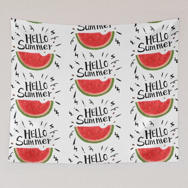 Item preview, Hello summer graphic t shirt designed and sold by lalitkumar18.