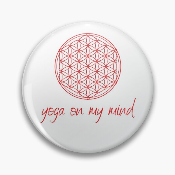Item preview, Yoga On My Mind Design. designed and sold by Fiftyandfab.