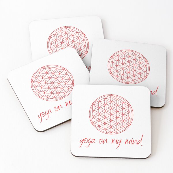 Item preview, Yoga On My Mind Design. designed and sold by Fiftyandfab.