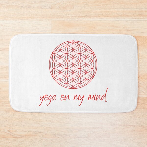Item preview, Yoga On My Mind Design. designed and sold by Fiftyandfab.