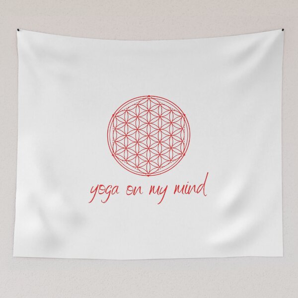 Item preview, Yoga On My Mind Design. designed and sold by Fiftyandfab.