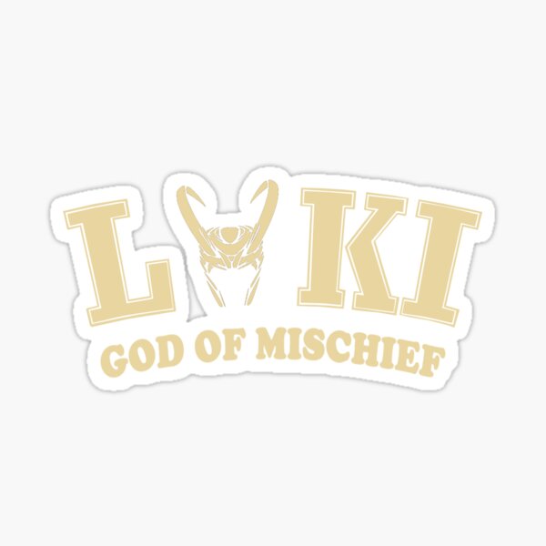 Loki God Of Mischief Sticker