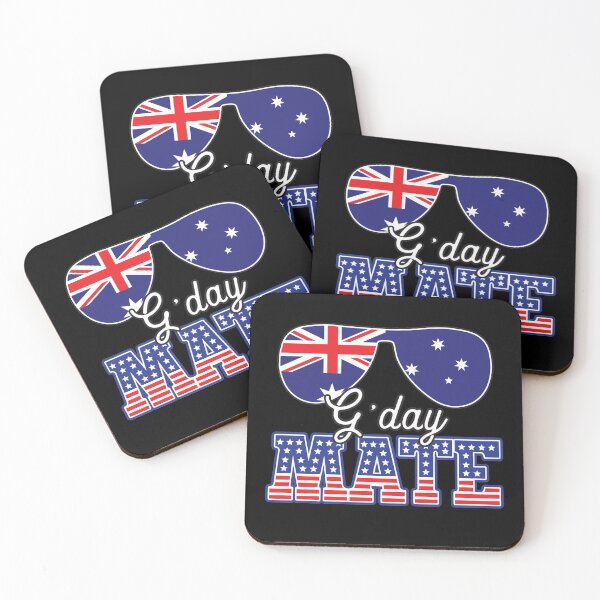Item preview, G'Day Mate - Australian Greeting designed and sold by Rhu Creations.