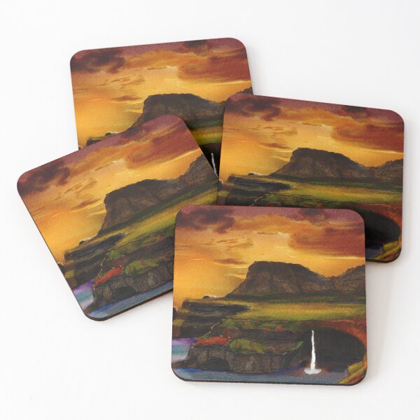 Item preview, Sunset landscape designed and sold by koallasart.