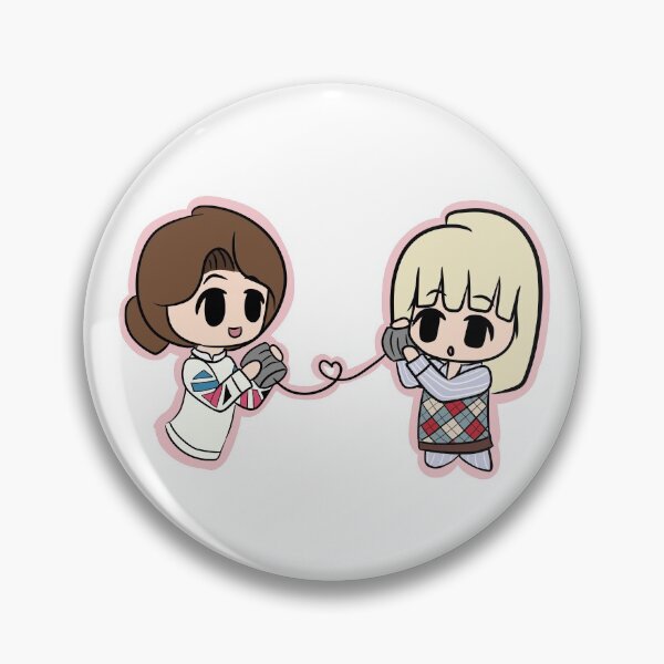 Item preview, Comunicaciones de Handong y Yoohyeon designed and sold by ChibiCatcher.