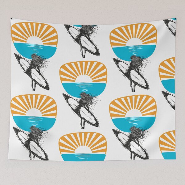 Item preview, Summer surfing is a good idea designed and sold by RIDVAN | Visual Art & Design.