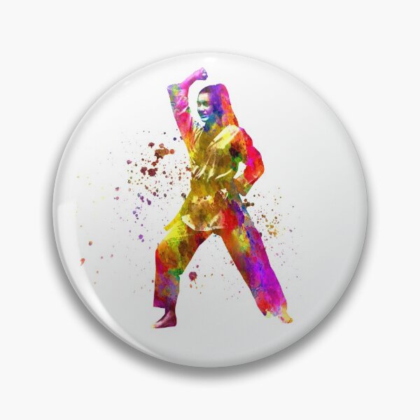 Item preview, Judo martial art in watercolor designed and sold by paulrommer.