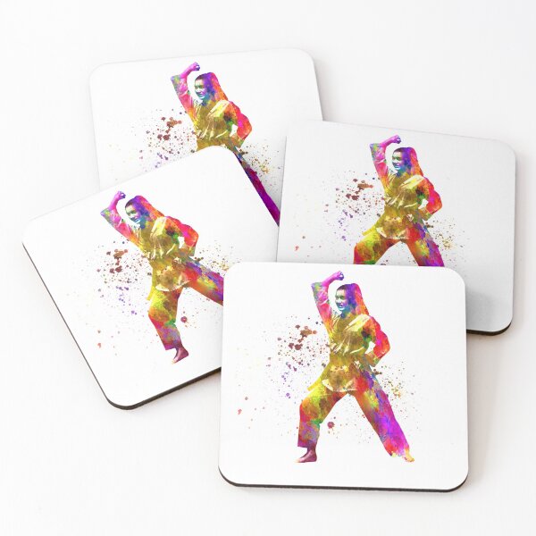 Item preview, Judo martial art in watercolor designed and sold by paulrommer.
