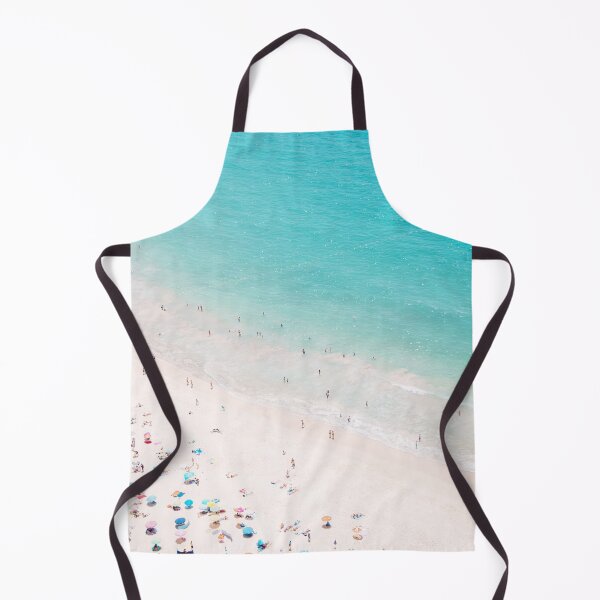Item preview, Aerial Beach Summer - Crowded Beach Sun Umbrellas - Ocean - Sea - Travel photography by Ingrid Beddoes designed and sold by Ingrid Beddoes Photography.