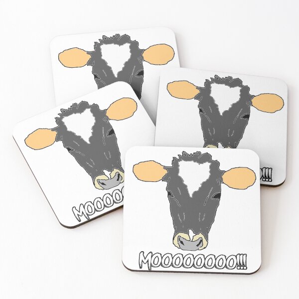 Item preview, MOOOO! - Cow Mooing designed and sold by RevolutionInPaint.