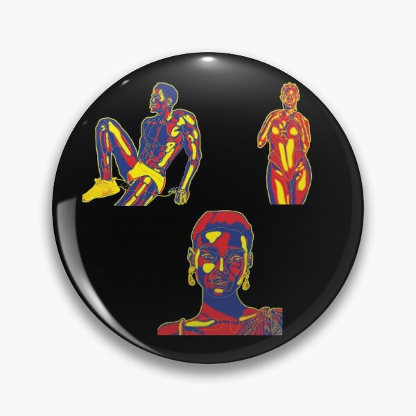 Item preview, CGI Graphic Portraits (3 Pack of Brenn, Koffi and Shudu) designed and sold by h8ngry.