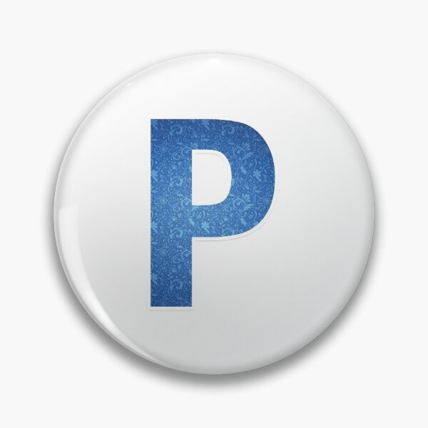 Item preview, P Letter Sticker designed and sold by PabasaraArts.