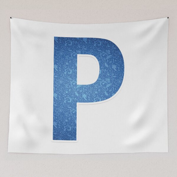 Item preview, P Letter Sticker designed and sold by PabasaraArts.