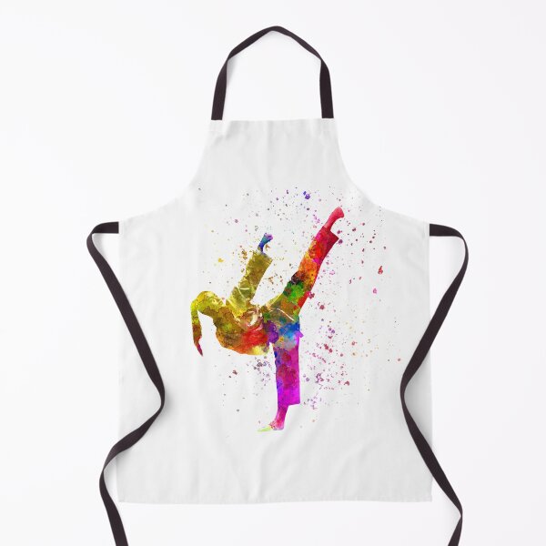 Item preview, Judo martial art in watercolor designed and sold by paulrommer.