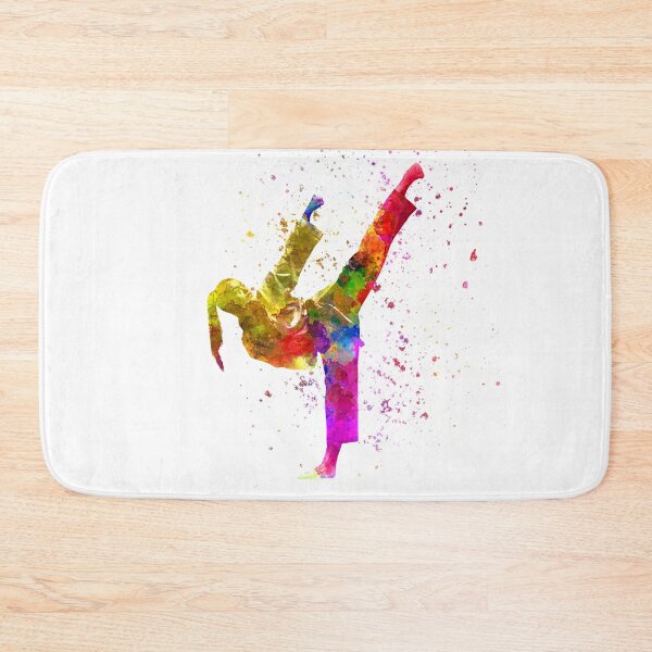 Item preview, Judo martial art in watercolor designed and sold by paulrommer.