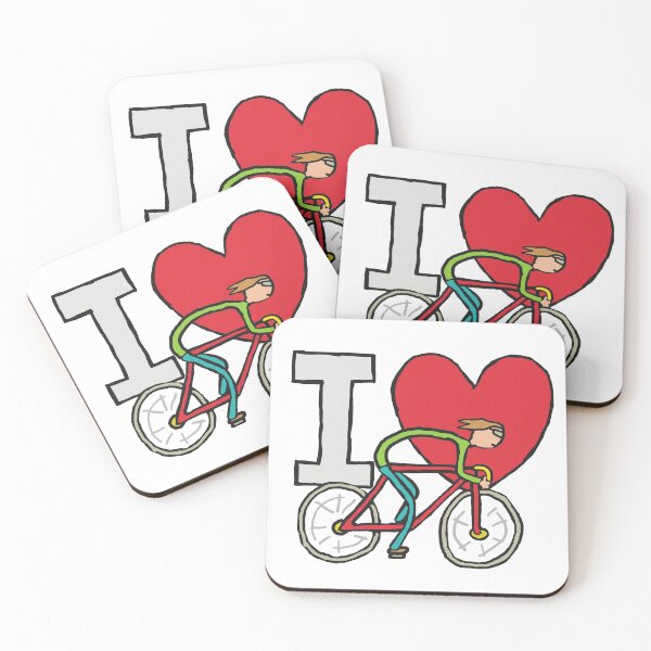 Item preview, I Love Cycling designed and sold by Mark-Ewbie.