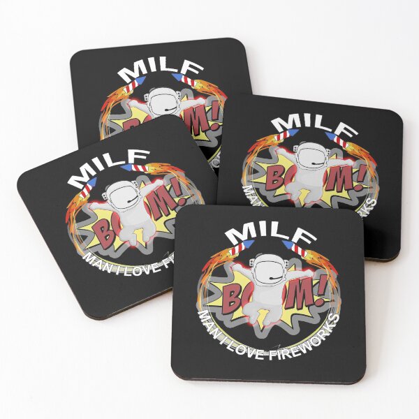 Item preview, MILF Man I Love Fireworks designed and sold by A-T-H.