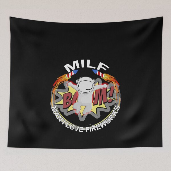 Item preview, MILF Man I Love Fireworks designed and sold by A-T-H.