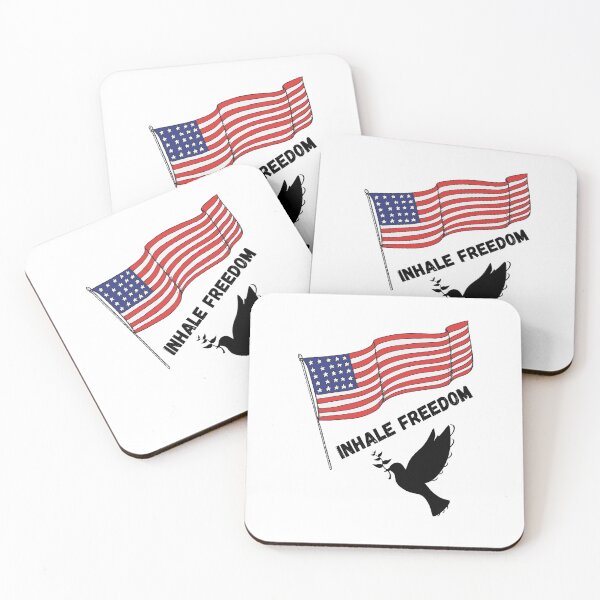 Item preview, Inhale Freedom shirt  designed and sold by Didoshop35.