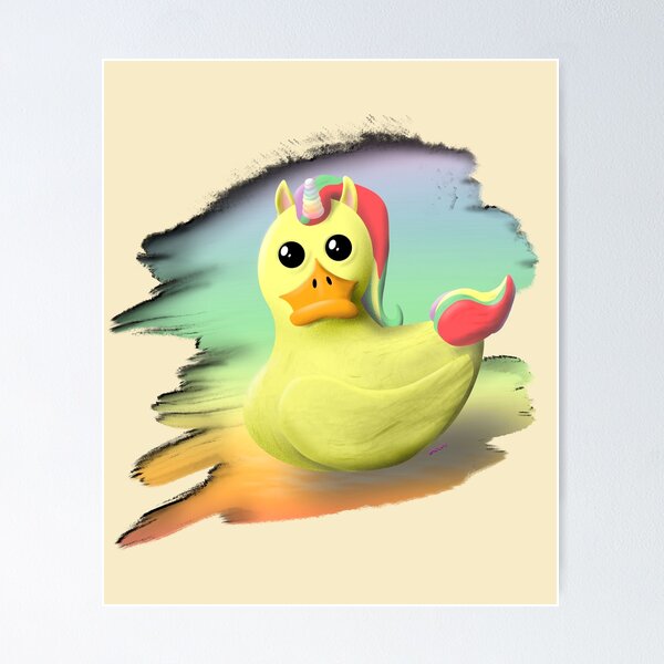 Item preview, Unicorn Duck designed and sold by DesertG.