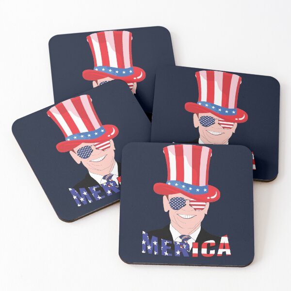 Item preview, Funny 4th of July Joe Biden Merica  designed and sold by Feline Rockstars.