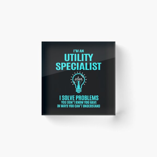 Item preview, Utility Specialist T Shirt - I Solve Problems Gift Item Tee designed and sold by jennynicho.