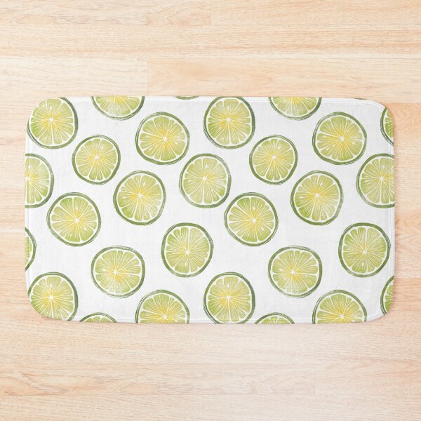 Item preview, Juicy Lime Citrus Slice Pattern designed and sold by Anita Gadzinska.