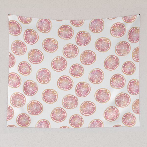 Item preview, Juicy Grapefruits Slice Pattern designed and sold by Anita Gadzinska.
