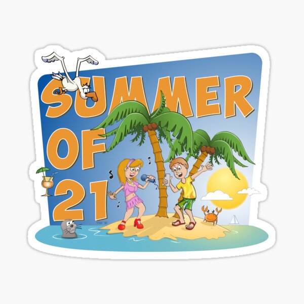 The summer of ‘21 Sticker
