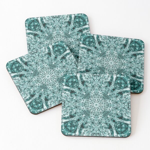 Item preview, Symmetrical design in turquoise designed and sold by Psilographics.