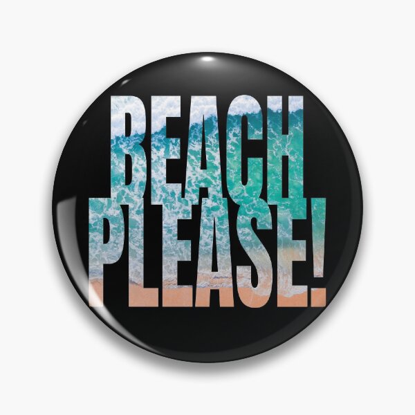 Item preview, Beach Please - Beach Lover Summer Text Design designed and sold by Gerhanj.
