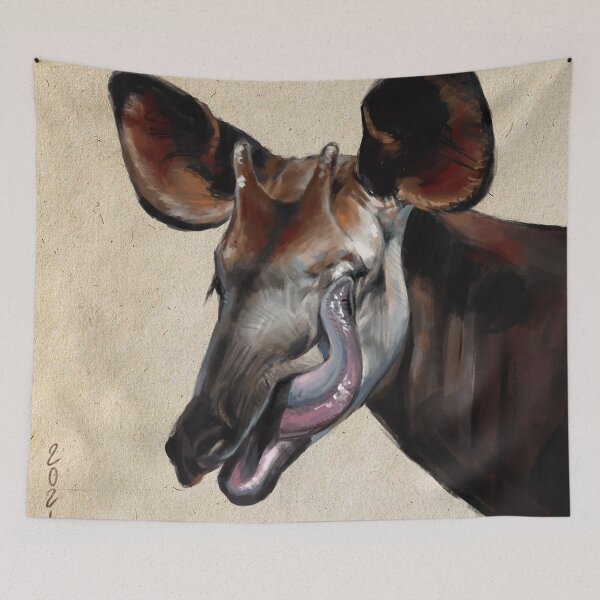 Item preview, Okapi Licks Eye designed and sold by witka.