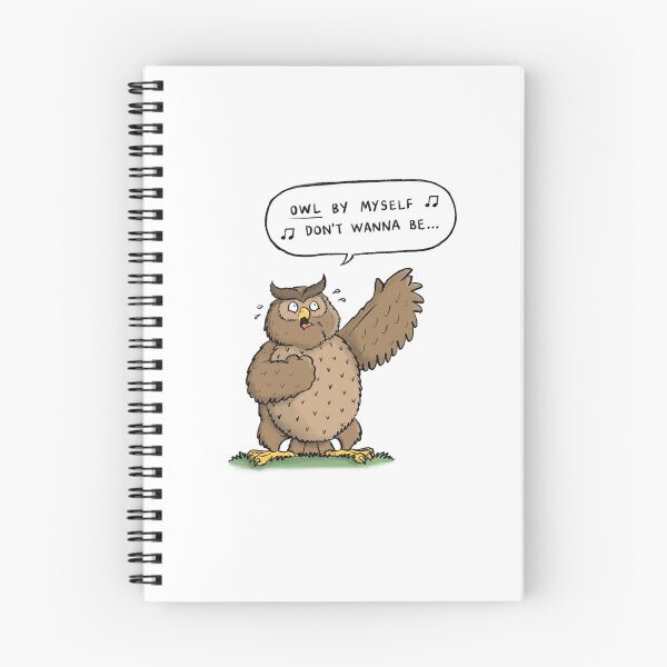 Item preview, Owl By Myself designed and sold by carlbatterbee.