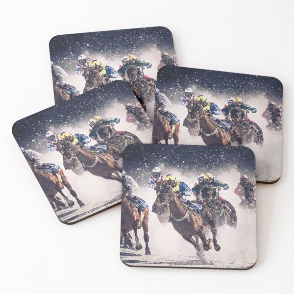 Item preview, Pounding the White Turf, St. Moritz designed and sold by wazoosi.