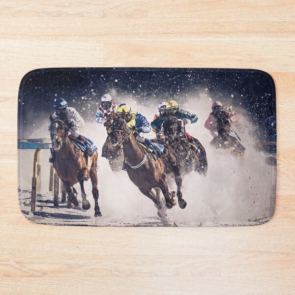Item preview, Pounding the White Turf, St. Moritz designed and sold by wazoosi.