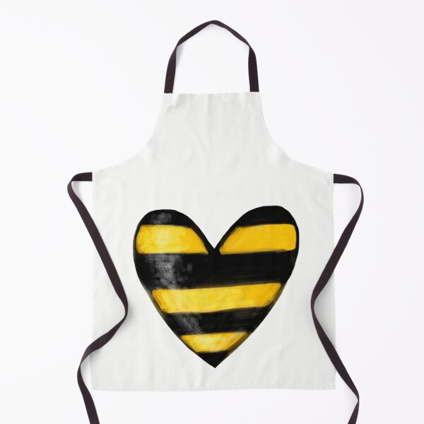 Item preview, Heart and Bee. Sweet Honey Heart. designed and sold by ZheltakovaIana.
