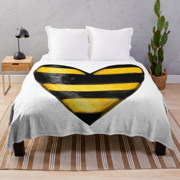 Item preview, Heart and Bee. Sweet Honey Heart. designed and sold by ZheltakovaIana.