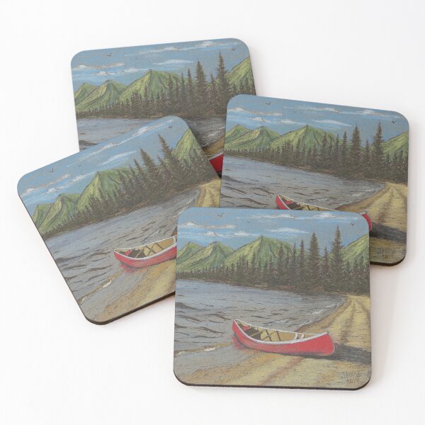 Item preview, Mountain Lake With Pastel designed and sold by Taphath Foose Artist.