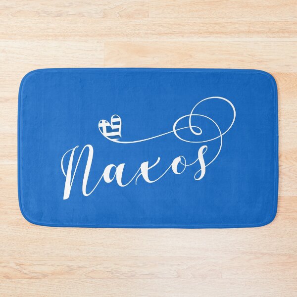 Item preview, Naxos Heart In Flag, Greece, I Love Naxos designed and sold by Celticana.