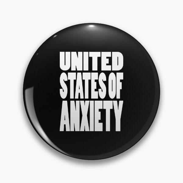 Item preview, UNITED STATES OF ANXIETY | Independence Day 4th July designed and sold by Cevil.