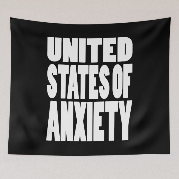 Item preview, UNITED STATES OF ANXIETY | Independence Day 4th July designed and sold by Cevil.