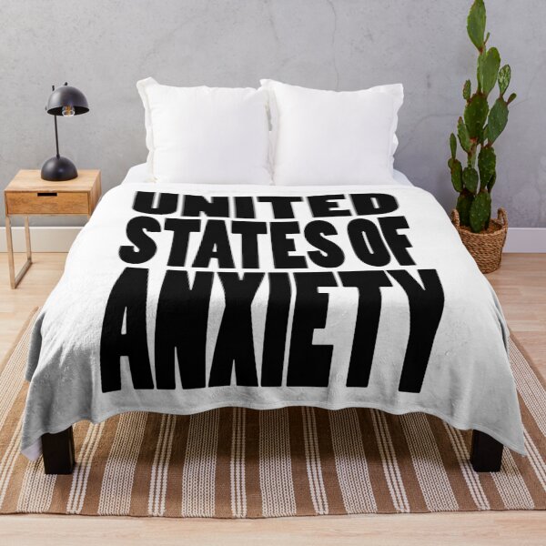 Item preview, UNITED STATES OF ANXIETY | Independence Day 4th July designed and sold by Cevil.