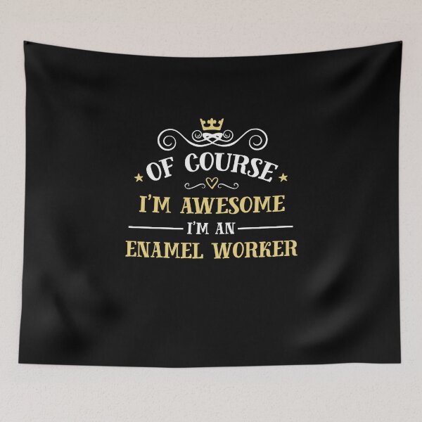 Item preview, Enamel Worker designed and sold by TrendyWizard.